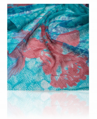 Палантин Женский W-KANTHA.PASILEY/GREEN